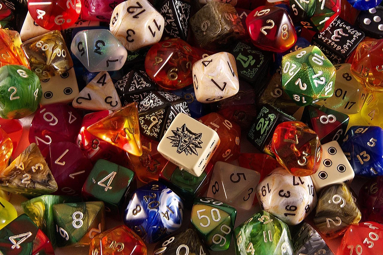 dice, game, role playing game, dice, dice, dice, dice, dice